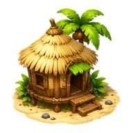 Beach hut